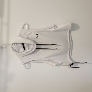 Under Armour cropped sleeveless swearshirt